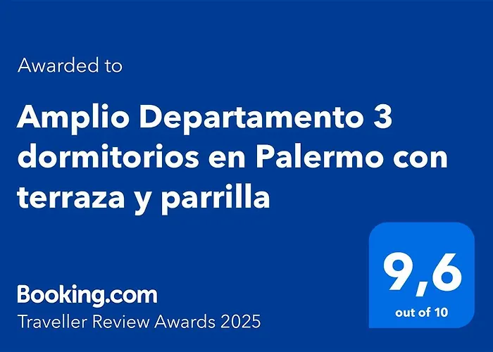 Amplio Departamento 3 Dormitorios En Palermo Con Terraza Y Parrilla